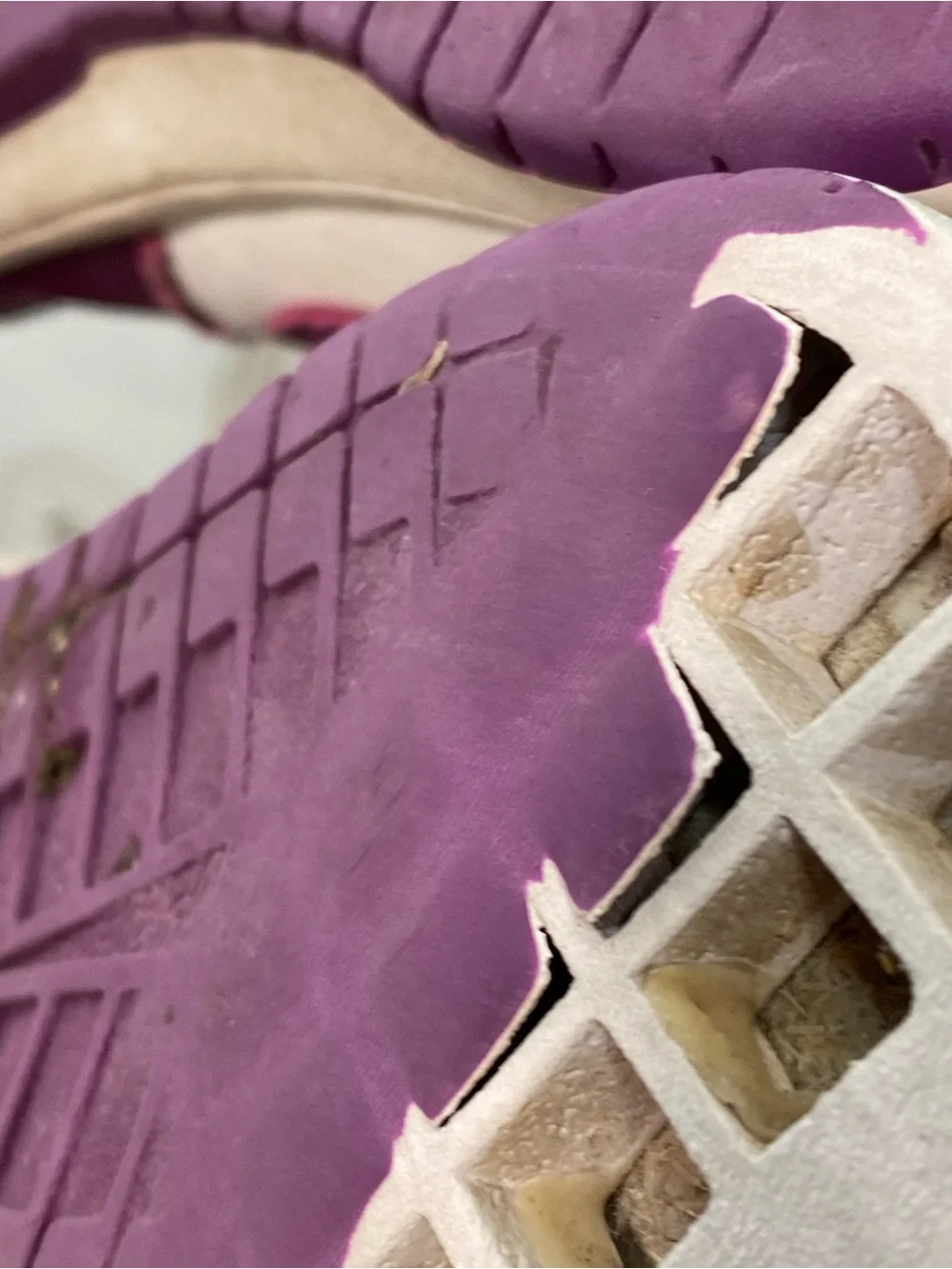 Nike Women’s Low-Top Sneakers — Purple & White